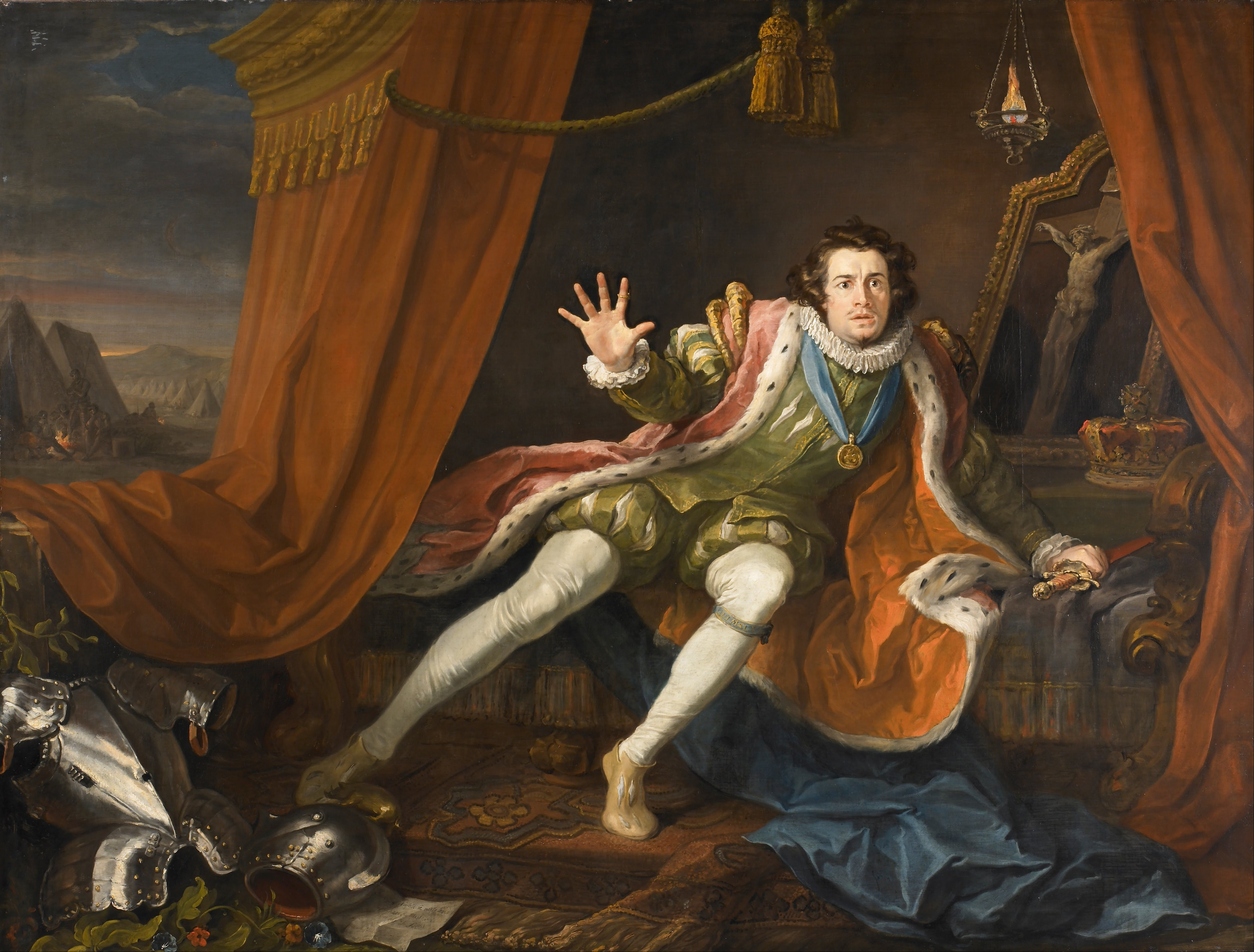 Garrick jako Ryszard III